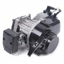 ZhdnBhnos Rainaut 2 Stroke Racing Engine Motor 47/ 49/ 50cc For Bike Mini Pocket Quad Dirt Bike ATV Scooter USA As A Gift Is Also Very Good And Very Practical, Without Battery - Xám - Xem 3