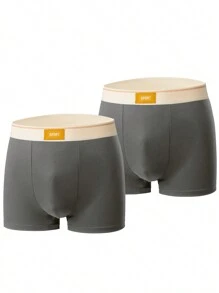 5 pièces Ensemble de sous-vêtements pour hommes, caleçons et shorts de boxer décontractés, respirants et élastiques. Sous-vêtements de boxer confortables stretch doux, ensemble de 5 pièces, idéal pour un style décontracté