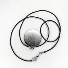 Colar Pingente Joia Em Resina Arte Vortex Resinada