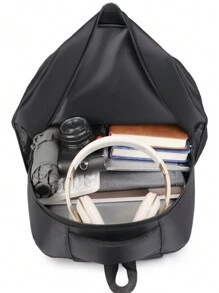 工作旅行揹包，男士，大容量，商務，旅行，高品質，旅行揹包，大號，學校，夏季，筆記本電腦，尼龍，商務，休閒，大學，實用，超大，書包，通勤，學生，書包老師聖誕禮物包旅行包冬季聖誕禮物旅行包感恩節電腦大容量旅行多功能戶外防水、露營、步行、多功能、便攜式、休閒、男士、禮品、禮品、有趣的禮品、男士禮品、胸包、男士、側包、男士、斜挎包 - 黑色 - 查看 3