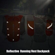 Running Vest Backpack For Men Women, Camel Hydration Vest, Hydration Backpack For Hiking Trail Running Cycling Race Marathon, Running Phone Holder Vest(Only Backpack Without Bladder)