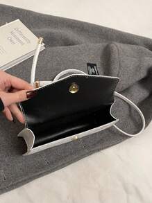 全新时尚奢华优雅百搭女士手提包和单肩包 - 白色 - 查看 8