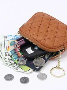 Retro Style Mini Wallet, 2025 New Women's Coin Purse, Stylish Key Holder, Cute Small Bag, Autumn/Winter Hot Selling - Multicolor - View 5