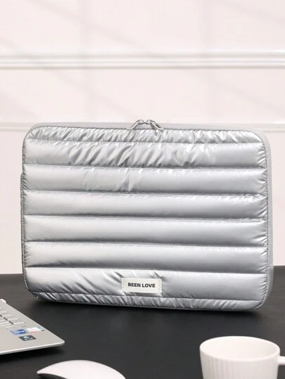 蓬松防震超轻笔记本电脑内袋 超薄防水笔记本电脑包 轻巧简约带拉链 适用于平板电脑 返校用品 学校用品 笔记本电脑保护套 笔记本电脑内袋 笔记本电脑包 学校必需品 教室包 教师收纳袋 电脑包 电脑包 iPad 包 Mac Book 笔记本电脑包 女士 大学 冬季假期