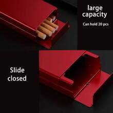 1 pièce étui à cigarettes élégant en alliage avec nom et initiales personnalisés, cadeau de Saint-Valentin pour elle, décorations de Saint-Valentin (pour la maison), décoration de Saint-Valentin, cadeau pour petite amie, cadeau pour femme, mariage, motif floral - Cadeau d'affaires idéal pour le patron, parfait pour Thanksgiving, la fête des pères et les événements sur le campus - Taille Unique - Voir 2