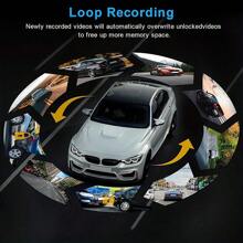 FLYANT Driving Recorder With 1080 High-Definition Front And Rear, 4.4-Inch IPS Screen For Loop Recording, Dual Driving Recorder With 32GB SD Card, Super Night Vision, 24-Hour Parking Monitoring, Supercapacitor, C-Type, Wide Dynamic Range - 高清記錄器-32GB - 查看 7