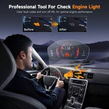 2026 FOXWELL NT201 OBD2 Scanner,UK Car Diagnostic Tool,Check Engine Light Reset,Fault Code Reader & Live Data,EOBD Scanner For 1996+ Vehicles,Ideal Gift For Drivers - NT201 - View 3