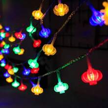 1pc Chinese Lantern String Lights For Lunar New Year Decoration, Battery Powered String Lights (Batteries Not Included) - Multicolor - View 17