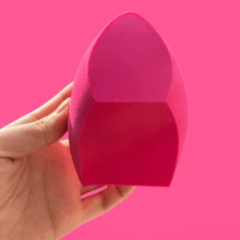 1 pezzo Spugnetta trucco extra large di moda, morbida e delicata sulla pelle, taglia oversize per applicare il trucco più rapidamente