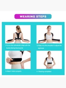 Correa ajustable unisex, diseño cómodo y transpirable, aumenta la confianza en el Body, ligero y flexible, ideal para uso diario, oficina, deportes y ejercicio