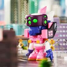 Miniso Figura de anime Neon Genesis Evangelion WASA EVA206 - Caja ciega de juguete de moda de edición limitada, decoración de escritorio, regalo de cumpleaños o Navidad