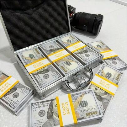 300pcs Prop Money, Used For Movies, Videos, Birthday Parties, Valentine's Day, New Year, Weddings, And Holiday Items (Note: Only For Prop Use)