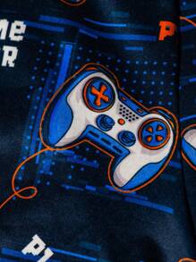 4pcs Set Men's Gamer Print Boxer Briefs, Comfortable Trunks, Mid-Rise Elastic Casual Underwear - Multicolor - View 7