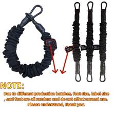 5pcs/1pc Ankle Resistance Bands, Fitness Ankle Straps, Leg & Glute Training Resistance Bands, Fitness Accessories Ankle Wraps - Black - View 6
