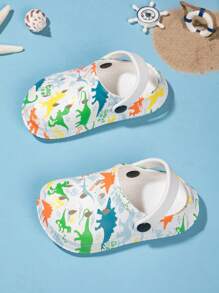 Toddler Boys' Casual Fashionable Comfortable Cute EVA Beach Sandals, Summer - White - View 5