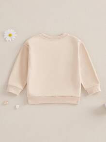 Camiseta de segundo cumpleaños para niño, atuendo de cumpleaños para bebé de 2 años, sudadera con burbujas bordada, suéter retro de manga larga - Caqui - Ver 6