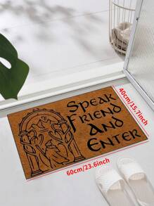 1 peça 'Listras, manchas, pinturas coloridas em diferentes padrões' capacho, tapete interno, tapete de arremesso, capacho criativo, tapete temático de entrada, decoração para casa, tapete antiderrapante, acessórios para quarto, adereços para fotos, decoração externa, tapete de arremesso, tapete de área, presente