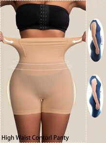1 Pc Seamless High Waist Tummy Control Panties Underwear Shaping Panties Waist Trainer Body Shaper Shorts Slimming Sheath Woman Flat Belly Hip Butt Lifter Briefs Panty Women Underwear Shapewear