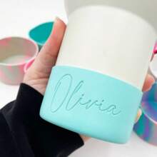Personalized Tumbler, Personalized Boot Silicone Accessories For Personalized Bottles, Straws, Travel Mugs ID Tags, Unique Luggage Accessories, Cup Accessories Water Bottle