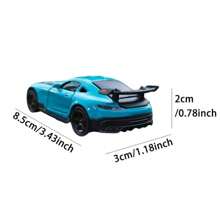 [Dynamic Decoration] Dynamic Drift Car Dashboard Decoration, Iron Material, Uncharged Power Mode, Novelty Model With Physics-Based Movement For Vehicle Interior Accessory, Car Accessories