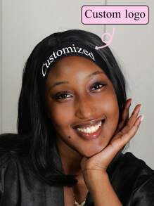 1pc Coustom Logo Elastic Bands Melting Band For Lace Wigs, Elastic Edge Wrap, Lace Melting Bands For Edge Laying, Wig Install Accessories, Salon Melt Belt For Frontal Wig, Cute,Adorable,Colorful,Y2K,Stylish,Unisex,Casual,Hipster,Custom,Personalized,Unique,Customized,Ideal Gifts For Him,Ideal Gifts For Her,Boyfriend,Girlfriend,Family,Friends,Grandparents,Children,Her,For Anniversaries,For Birthdays,For Weddings,For Graduation,For Housewarming,Beach