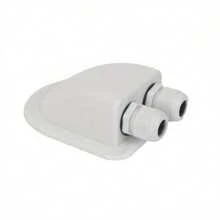 Junction Box 122x93x41mm Double Cable Entry Gland Box ABS Plastic Solar Panel Double Cable Entry Gland Cable Gland Box For Caravan Boat - Variant1 - View 3