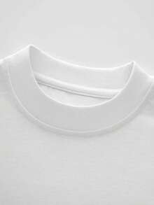 Payeah Vintage Valentine's Day Printed T-Shirt, Perfect Valentine's Day Gift 1 Pcs 220g Heavy Cotton T Shirt - White - View 5