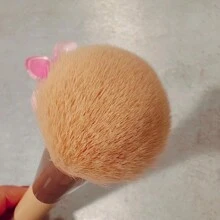 Premium Qualität großer rosa Makeup-Pinsel, weiche & glatte Textur, elastisch, Aluminium-Zwinge haltbar & verformungsresistent, angenehm zu halten