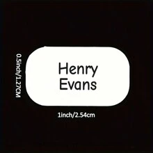 120/240/360 buc Etichete autoadezive personalizate pentru nume - PVC, perfecte pentru haine, ghiozdane și multe altele - Etichete adezive pentru rufe, pentru aziluri de bătrâni, creșe și activități în aer liber, personalizate, sticle