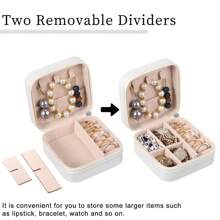 Black 26 Letter Printed White Travel Jewelry Box Jewelry Travel Storage Bag Small Jewelry Box Bridesmaid Gift Box Mini Storage Box