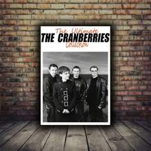 1pc Vintage The-Cranberries Band Album nhạc Zombie Concert Poster Tranh vải Canvas Ảnh treo tường Trang trí quán bar tại nhà Quán cà phê Quà tặng cho người hâm mộ Không có khung - Nhiều màu - Xem 4