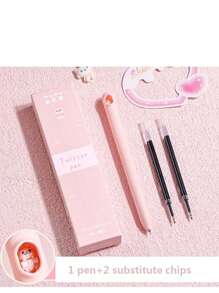 3pcs/Box Or 4pcs/Box Capybara Twisting Pens, Cute Cartoon Design, High Aesthetic Appeal, For Students, 0.5mm Ballpoint Pen,Back To School
