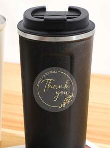 30/60/120/240 Stück personalisierte runde transparente Heißprägesticker mit Wunschtext, individuelle Hochzeitsetiketten, Geburtstagssticker, Sticker für Wasserflaschen, angepasste Party-Favoritenetiketten, anpassbare selbstklebende Hochzeitsfeiersticker, Party-Beutel-Etiketten, 4x4cm, 4 Designs