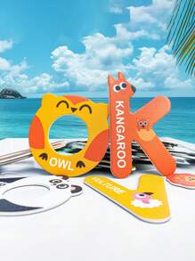 A Box Of Refrigerator Magnet Puzzles, Alphabet Poster,Magnetic Alphabet Letters,Animals, Fruit Stickers, Suitable For Preschool Enlightenment Toys, Good Gifts For Children At Home, Birthday Gifts,Magnet Toy