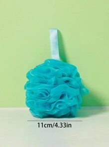 1pc Vacuum Compression Bath Flower, Exfoliating Shower Puff, Bathing Pouf