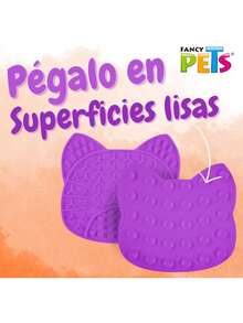 Fancy Pets Silicone Licking Mat With Cat Spatula For Dogs And Cats - Multicolor - View 7
