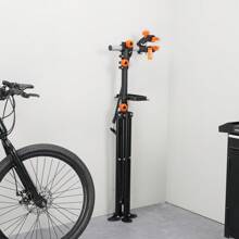 Bike Repair Stand, Heavy Duty Aluminum Bike Repair Stand, Adjustable Height Bicycle Maintenance Workbench With Magnetic Tool Tray Telescopic Arms, Foldable Bicycle Workbench For Home, Shop - 80 lbs Đen - Xem 1