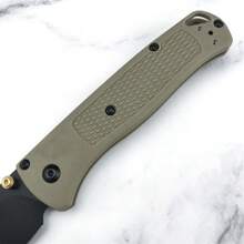 BM 535 Outdoor Pocket Folding Knife 440C Steel Blade Nylon Fiberglass Handle Tactical Survival Portable Knife EDC Tool With Pocket Clip - BM 535 刀總長19.8CM 刀刃長7.5CM - 查看 7