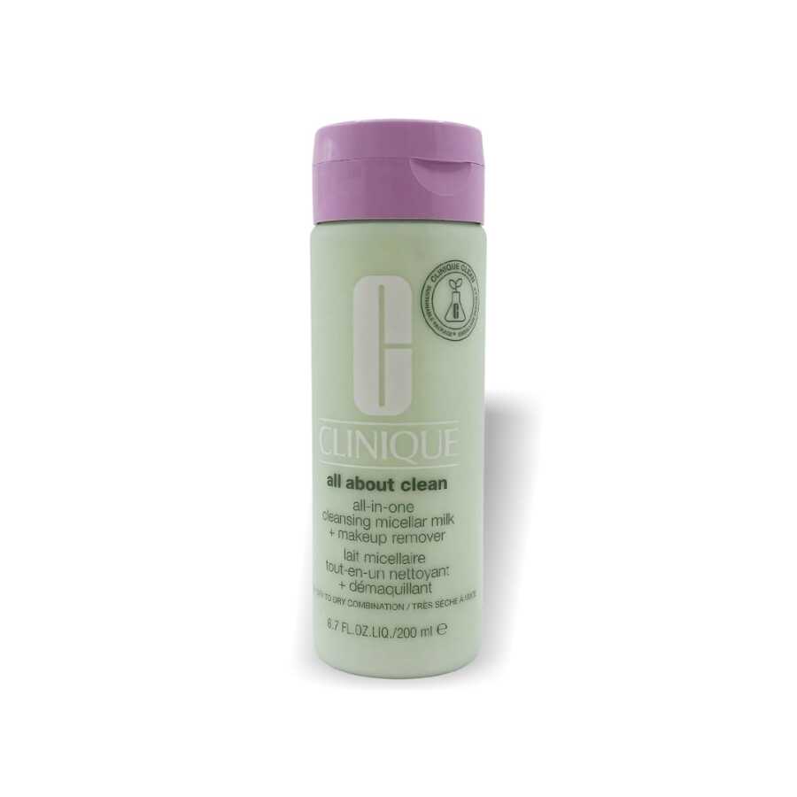 Clinique All-In-One Cleansing Micellar Milk + Makeup Remover 200 ml - 紫色 - 查看 1
