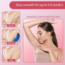 200cc 粉色脱毛套装蜡加热器加热脱毛机适用于手足身体 SPA 脱毛器石蜡锅