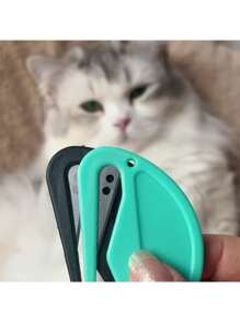 3 pezzi/5 pezzi Forbice per nodi per animali domestici, strumento perfetto per sbrogliare, colorato, adatto per gatti, rimovitore di nodi piccolo e affilato per la toelettatura