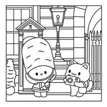 Cute London: A Kawaii Coloring Book Adventure: Color Cozy London Landmarks And Sweet Kawaii Characters – Fun For Kawaii And London Fans Of All Ages!,Mother's Day,Mom's Gift,Back To School,School Supplies
