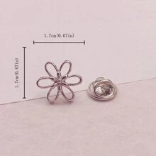 12pcs Anti-Exposure Buttons, Adjustable Waist Clip Fasteners, Pearl Brooch, No-Sew Buttons