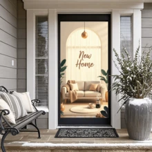 新居字母墙牌，木质背景装饰，客厅室内装饰，乔迁，派对，庆典