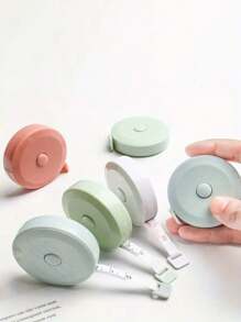 1pc/3pcs Lead-Free, , Easy To Use, Precise 3 In 1 Foldable Fitness Measuring Tape - Body Circumference Tracker For Arms, Convenient For Fitness Enthusiasts