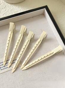 20/10 szt. spinek do włosów na klipsy, do stylizacji niewidocznych grzywek i koron dla kobiet (nadaje się do makijażu osobistego, salonów fryzjerskich, studiów fotograficznych) Spinki do włosów, klamry do włosów, artykuły szkolne