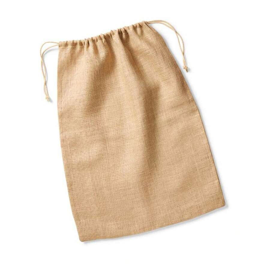 Jute Stuff Bag (Natural) - Beige - View 1