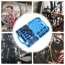 kangten 21pcs Front Wheel Drive Bearing Removal Adapter Puller, Pulley Tool Kit Master Set, Wheel Bearing Wheel Hub Tool - Multicolor - View 10