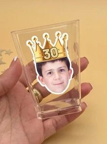 17/35/56 peças Adesivos personalizados de aniversário, adesivos personalizados com imagens, adesivos de vinil personalizados - Imprima e corte qualquer design e formato - Etiquetas personalizadas laminadas à prova d'água, adesivos personalizados, logotipos, você pode colocá-los em copos d'água, livros didáticos, cadernos, papelaria, onde quiser colocá-los, multifuncionais, ajustáveis, antimofo, ornamentais, adesivos, reutilizáveis, fofos, elegantes, adoráveis, de alta qualidade, coloridos, personalizados, únicos, personalizados, presentes ideais para ele, presentes ideais para ela, dela, namorado, namorada, pai, mãe, família, amigos, filho, filha, crianças, cozinha, sala de jantar, quarto, escritório, sala de estar, casa, jardim, sala de chá, para aniversários, para inauguração de casa, para formatura, moda de volta às aulas