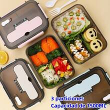 Fiambrera Lunch Box Topper Para Lunch Lonchera Termica - Celeste - Ver 5